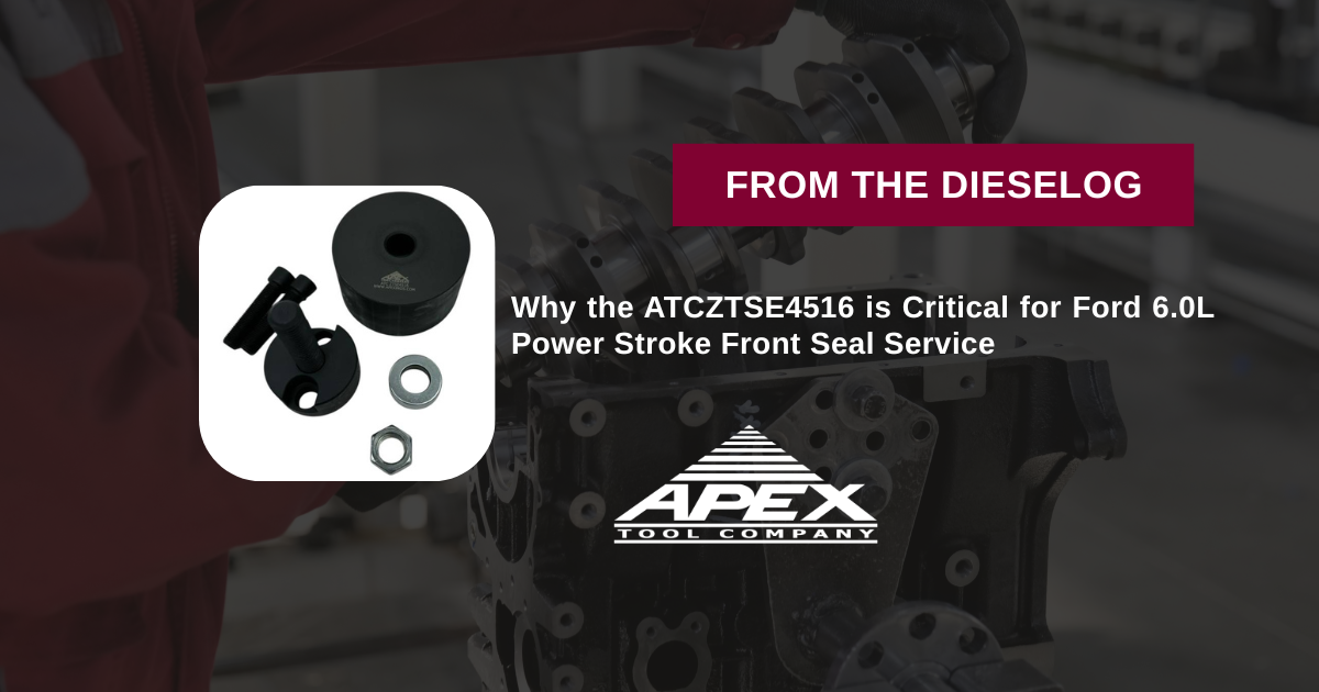 Why the ATCZTSE4516 is Critical for Ford 6.0L Power Stroke Front Seal Service